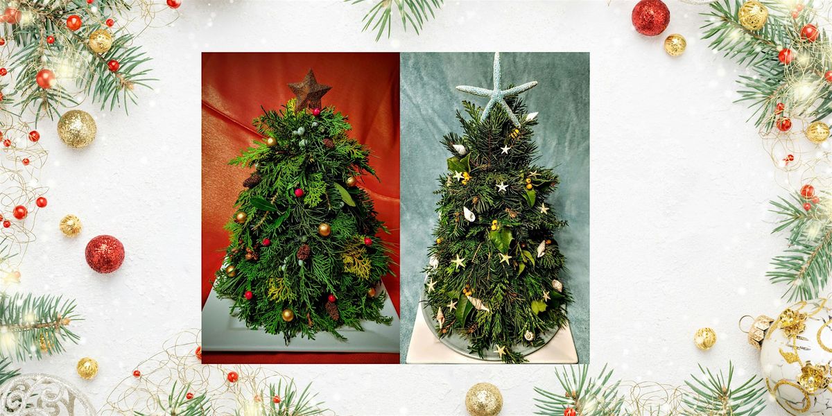 Live Holiday Table Top Tree at House of Char Design