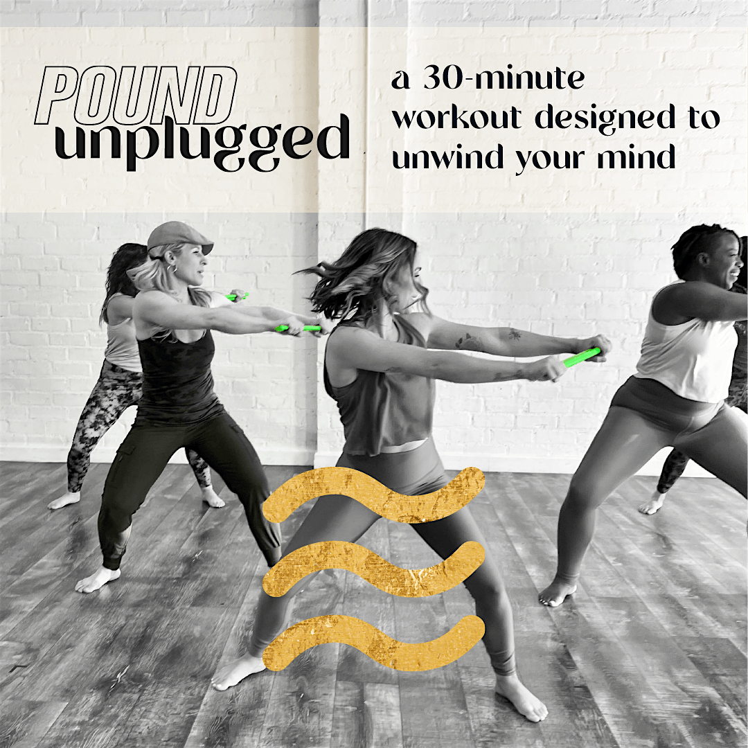 Rock and Reset November with POUND Unplugged