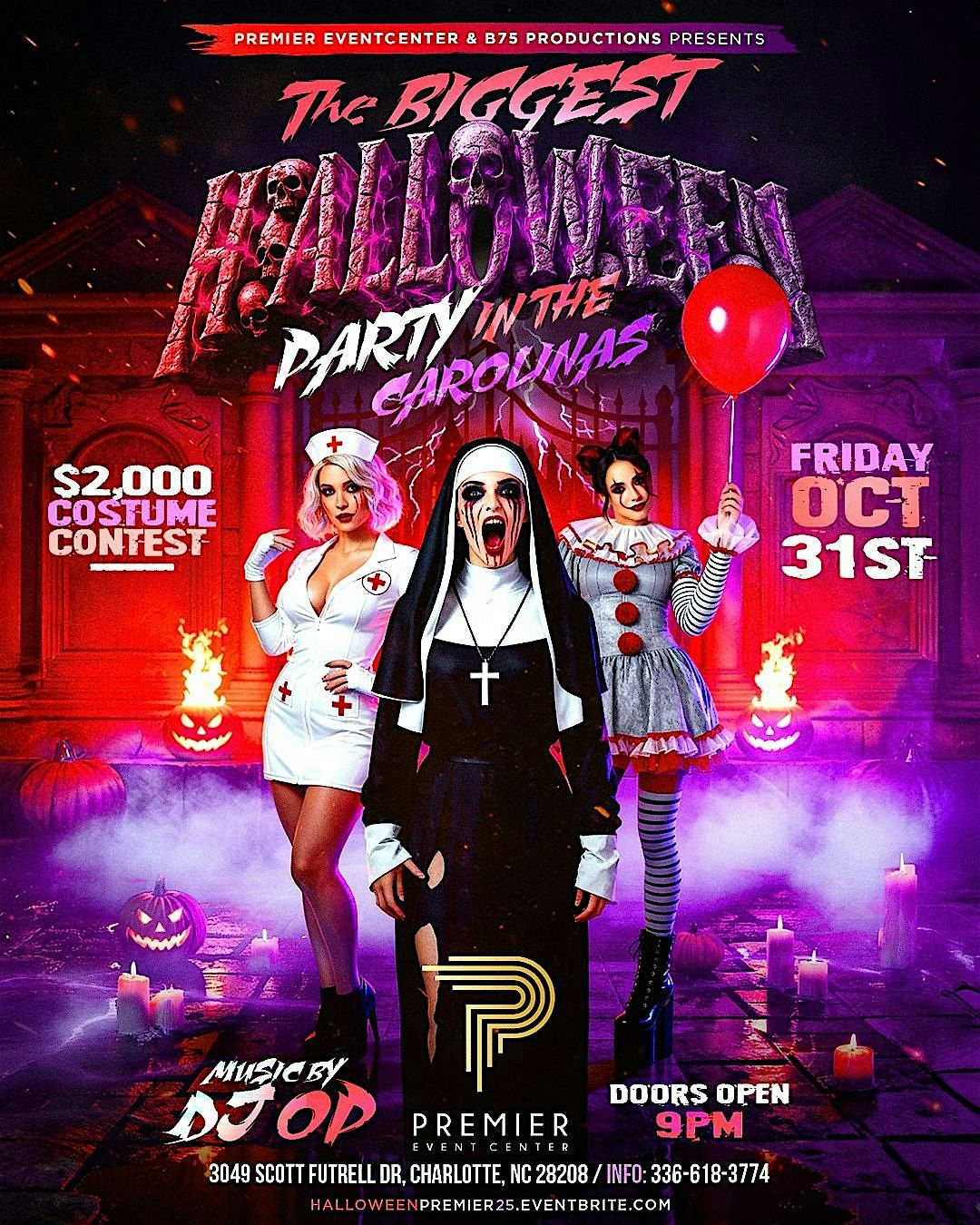 The Biggest Party In The Carolinas -AGES 18&UP @Premier Charlotte