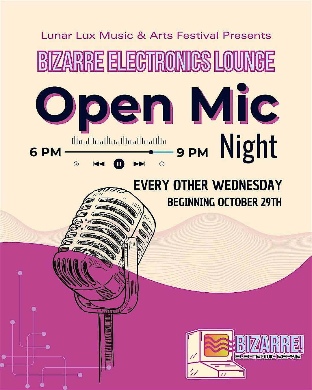 Bizarre Open Mic Night