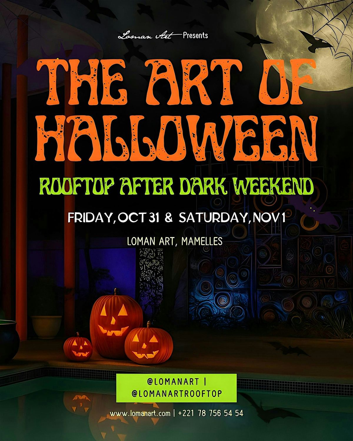 THE ART OF HALLOWEEN: Rooftop After Dark Weekend
