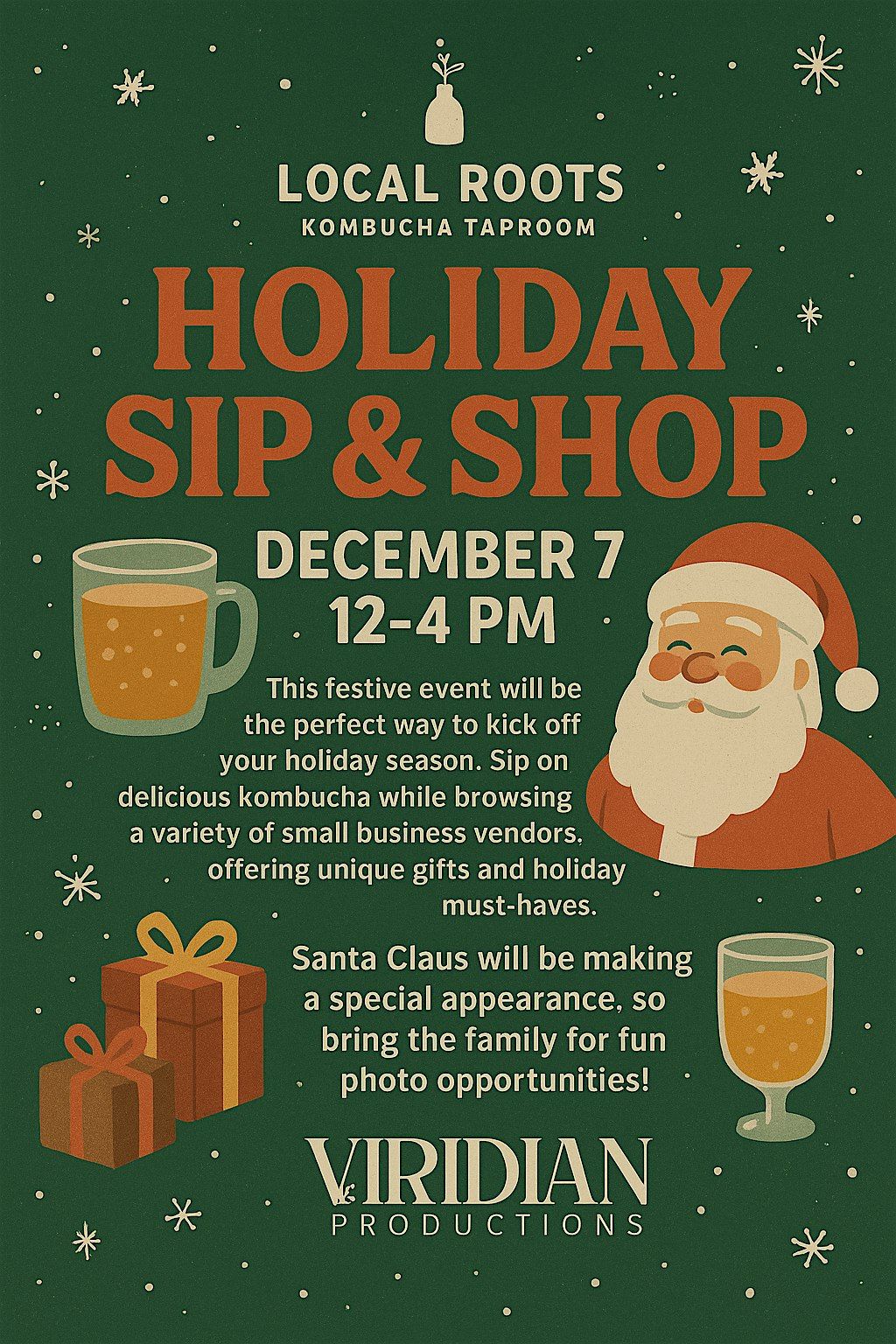Santa\u2019s Sip and Shop: Holiday Market
