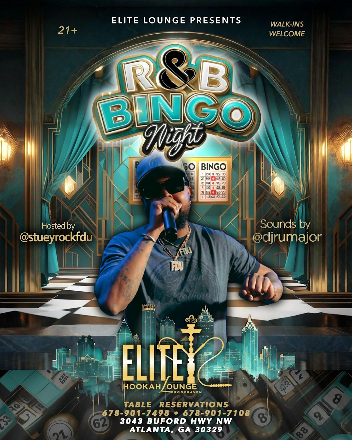 R&B BINGO THURSDAY'S