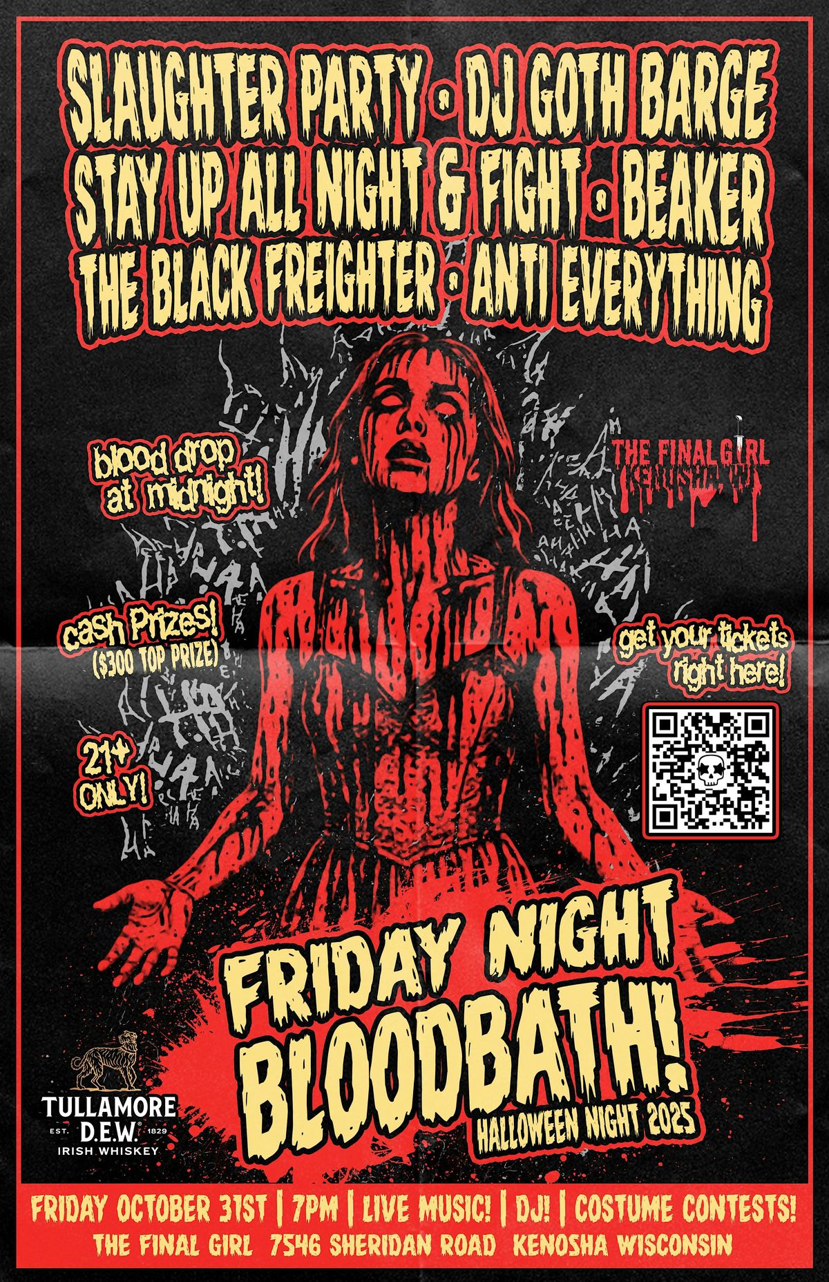 FRIDAY NIGHT BLOODBATH HALLOWEEN NIGHT
