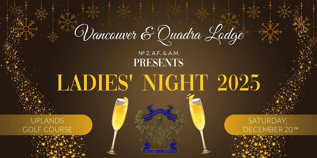 LADIES' NIGHT 2025 - AT UPLANDS GOLF CLUB