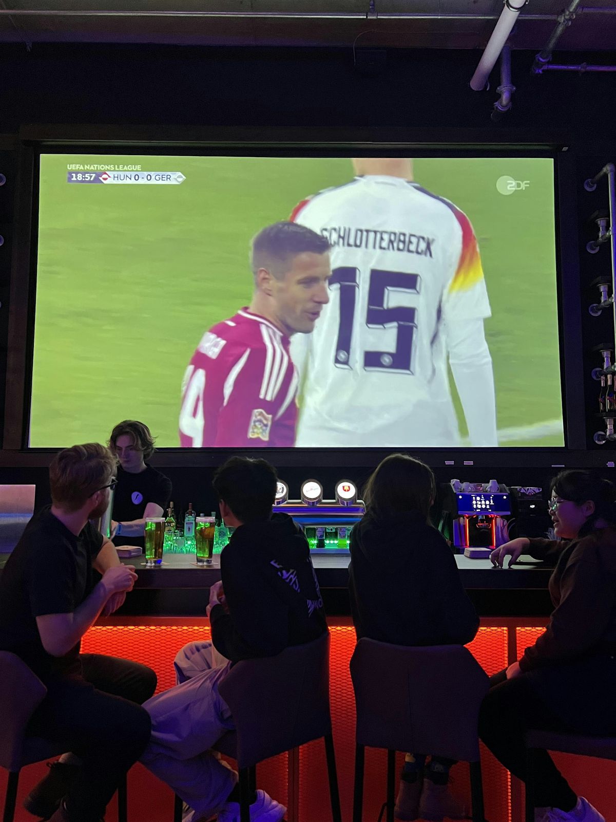 Bundesliga Football Public Viewing BIG 5m Screen at Electric Social