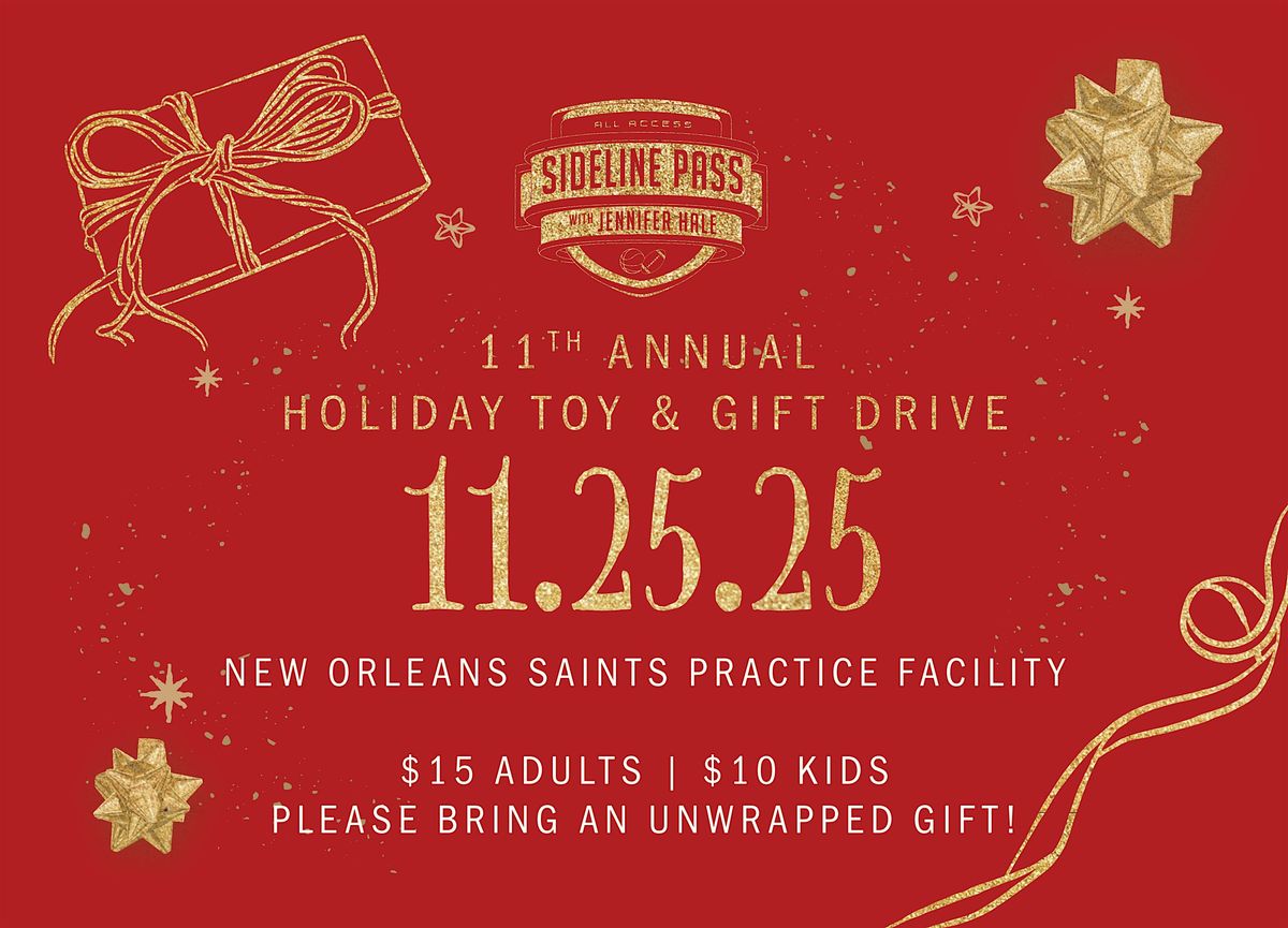 Sideline Pass 11th Annual Toy & Gift Drive