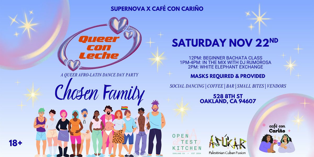 Queer Con Leche: A Queer Afro-Latin Dance Day Party