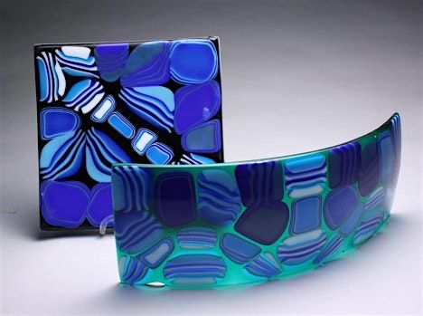 Fused and Slumped Murrine Plates with Daniel Lolley