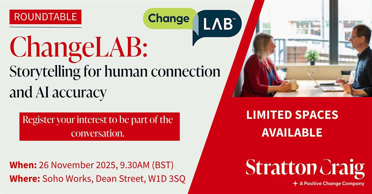 ChangeLAB: Storytelling for human connection and AI accuracy