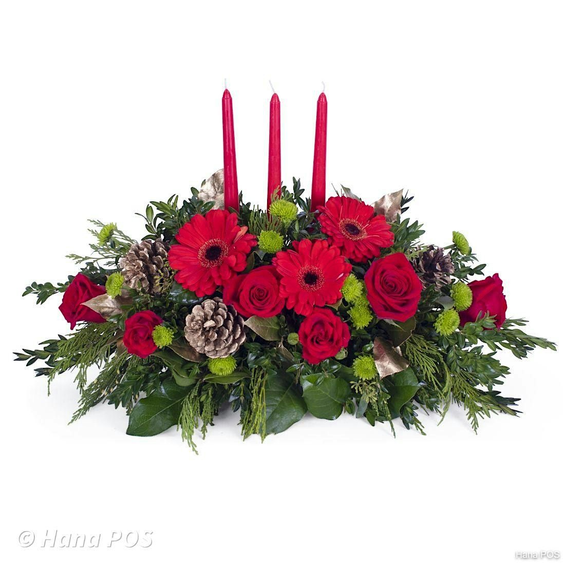 Christmas Floral Centerpieces - Gift an Experience