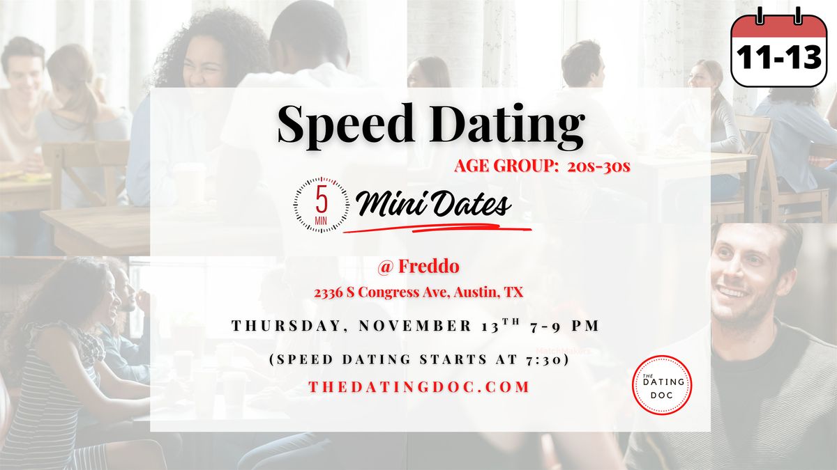 Austin Speed Dating (Ages: 20s-30s)