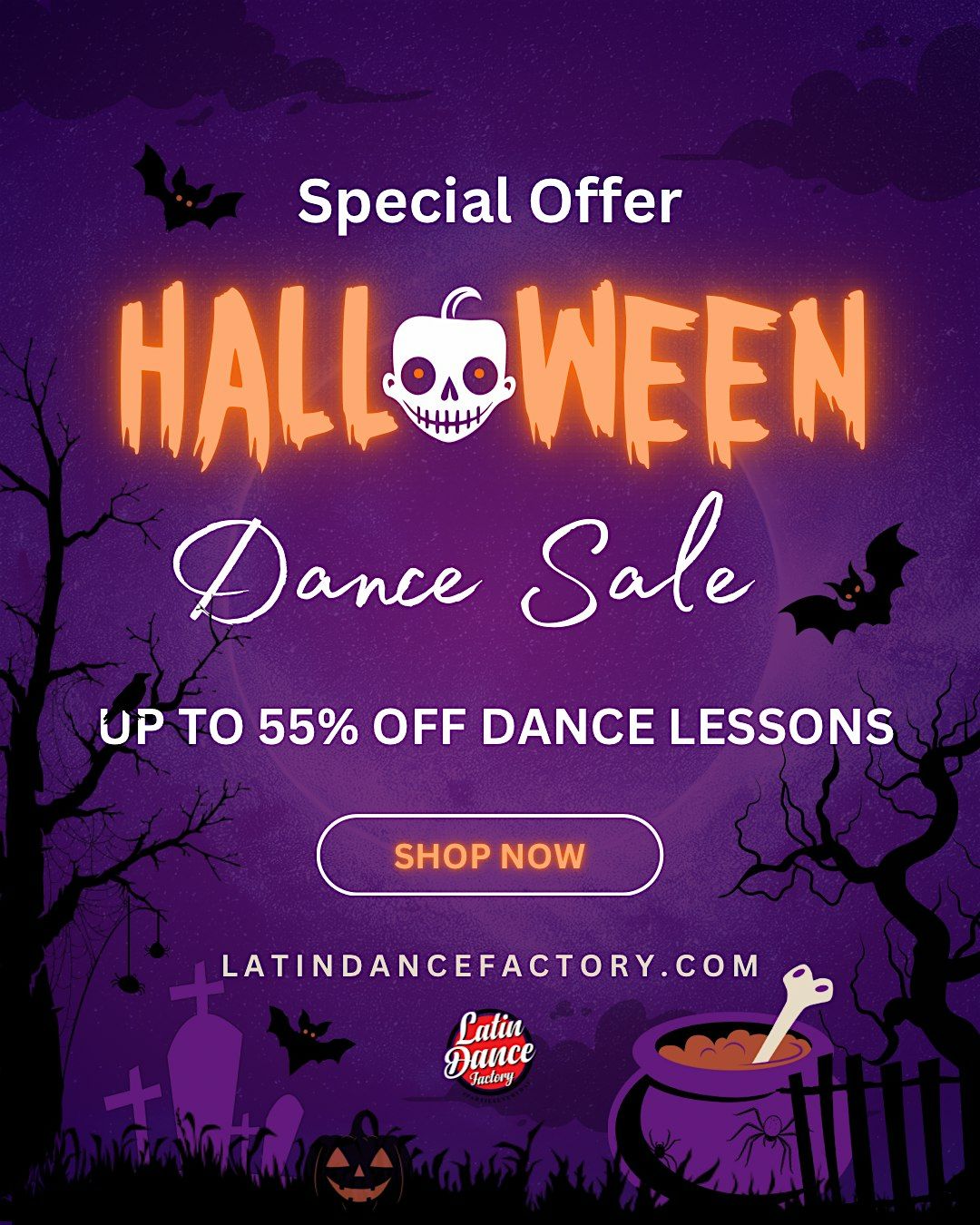Halloween Salsa Sale \u2013 Up to 55% Off Dance Lessons in Houston!