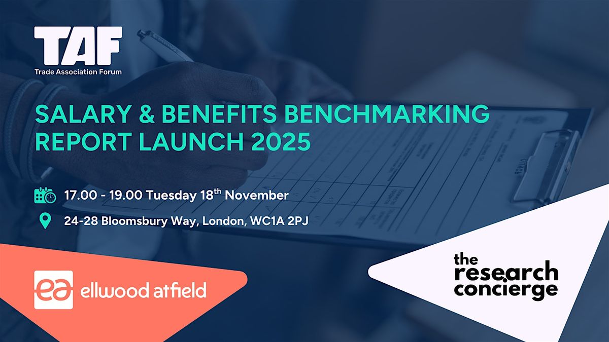 TAF Salary & Benefits Benchmarking Report Launch 2025
