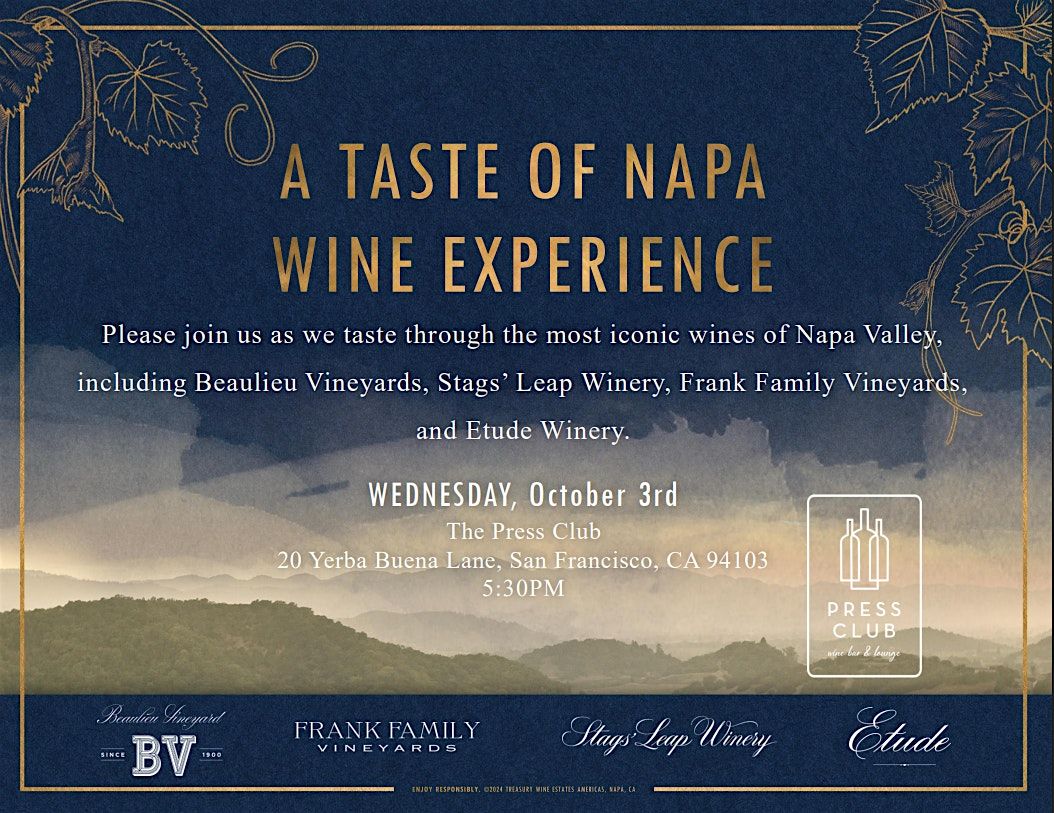 TASTE OF NAPA WINE EXPERIENCE