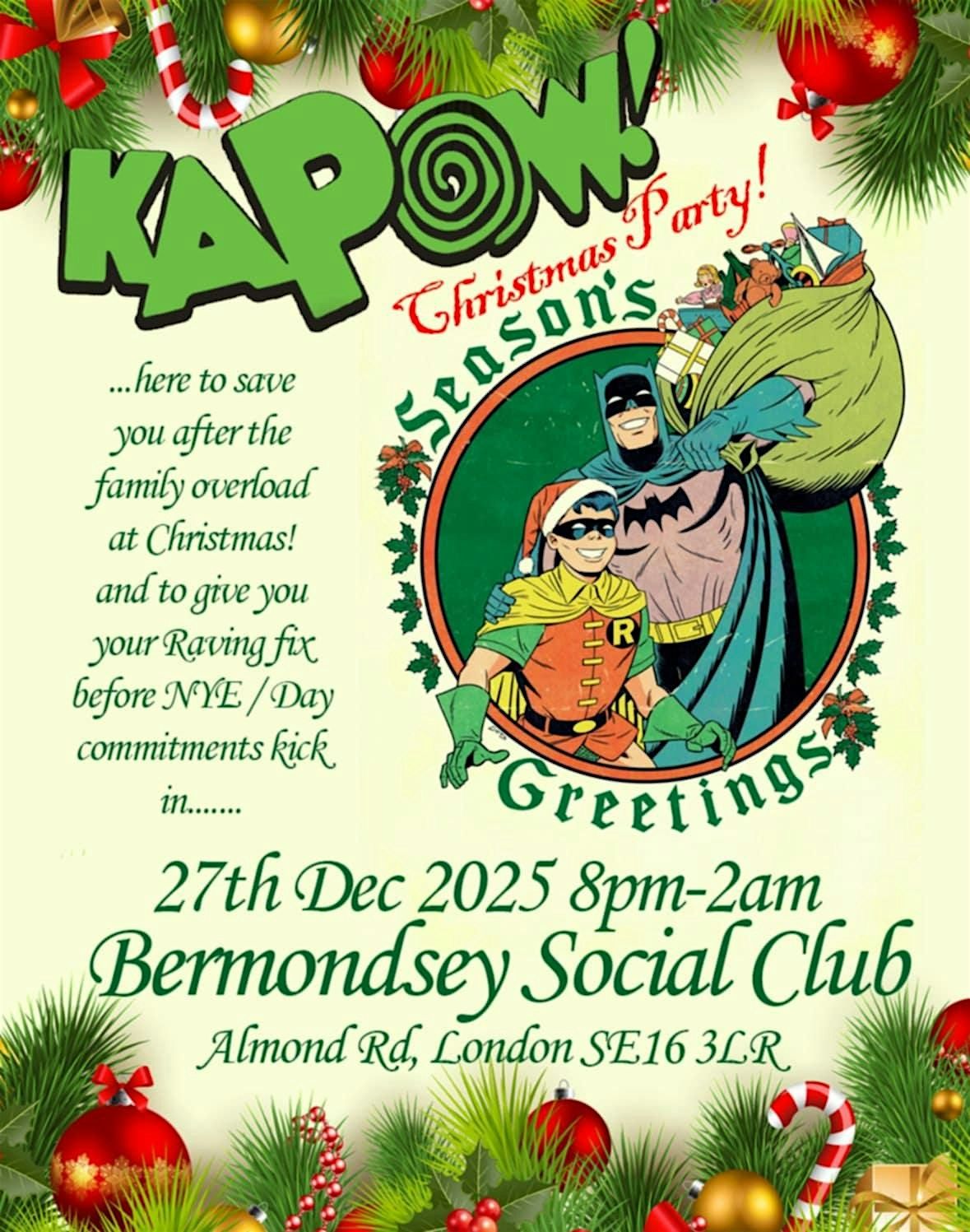 Kapow!! Christmas Party