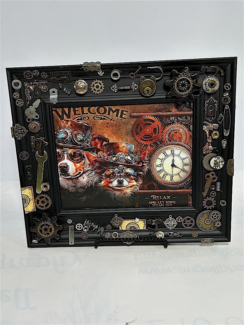 DIY Steampunk, Goth, or Fairy Frame