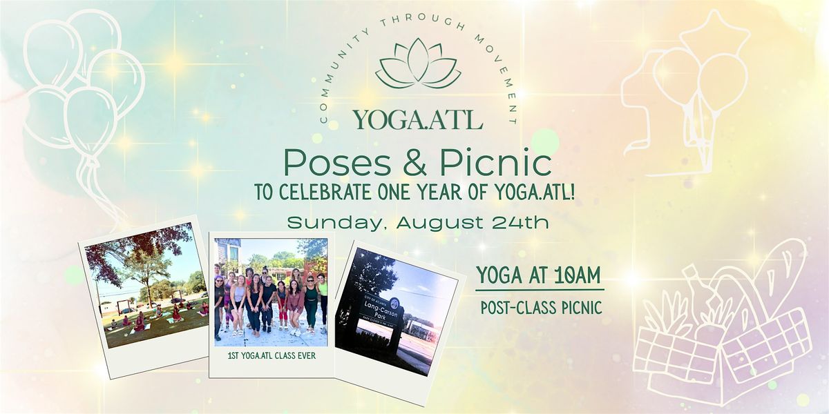 Poses & Picnic: Celebrate One Year of Yoga.ATL!