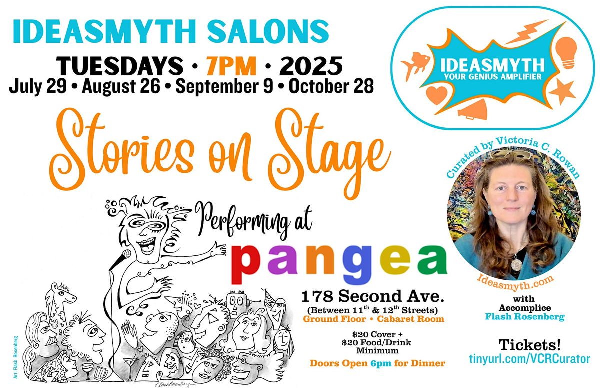 THE IDEASMYTH SALON: Stories on Stage \u2022 26 August 2025