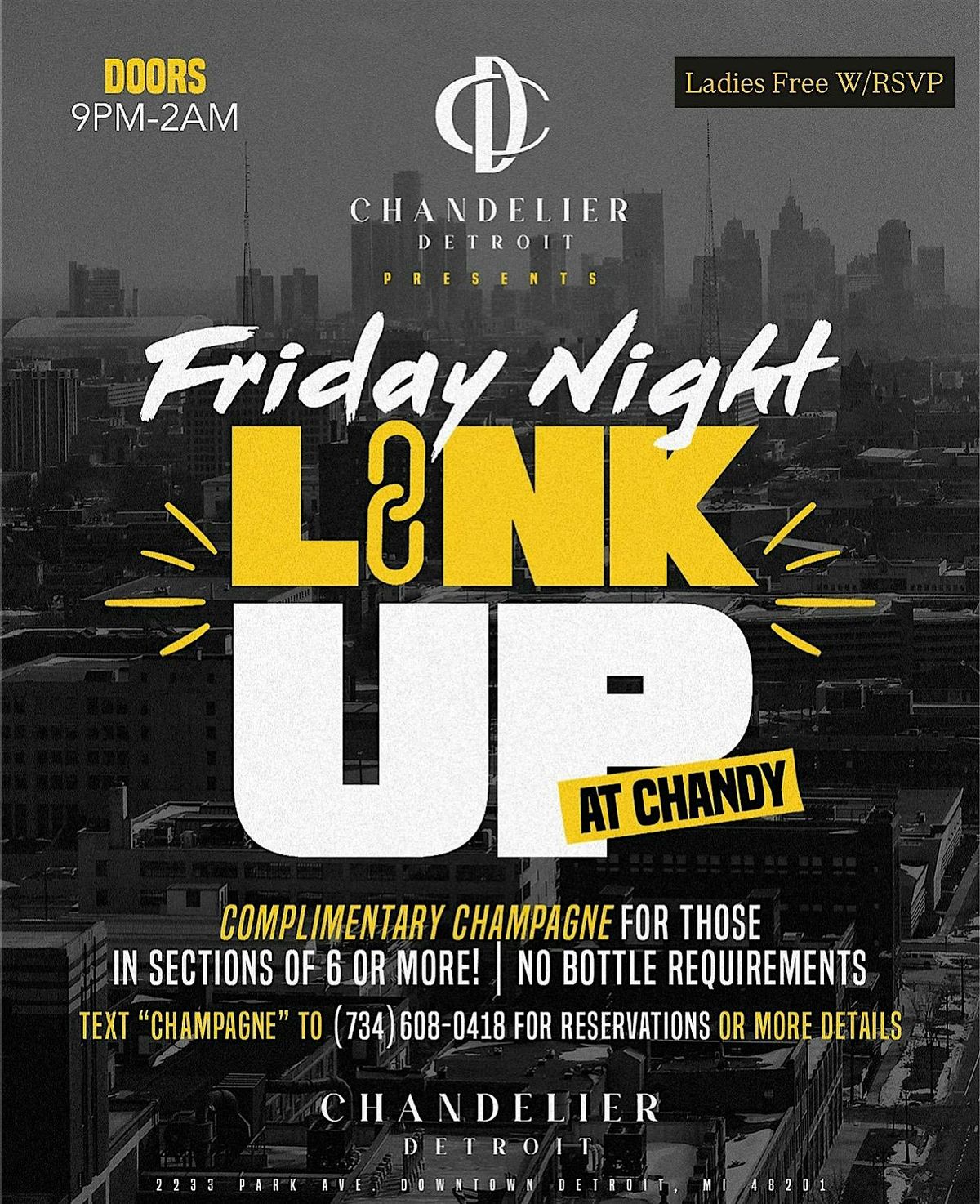 FRIDAY NIGHTS AT CHANDELIER