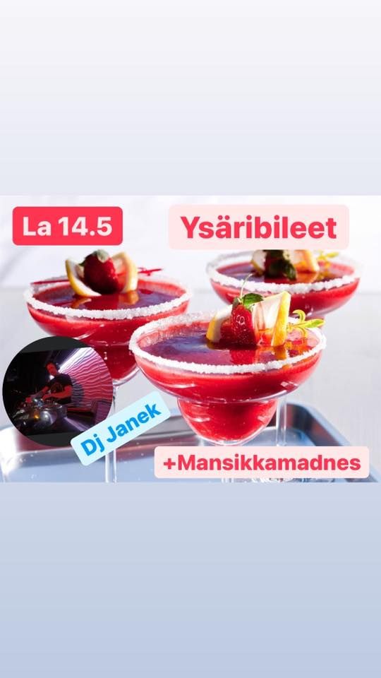 Ysäribileet + Mansikkamadness /w Dj Janek | Nummela, Etelä-Suomen Lääni,  Finland | May 14 to May 15