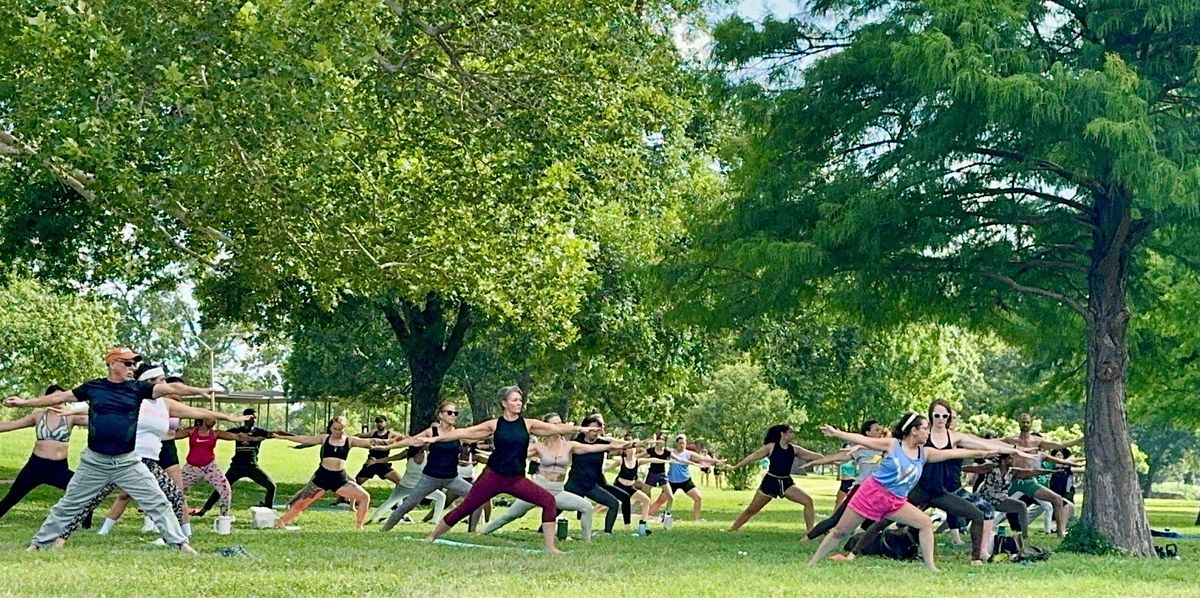 Free Yoga in the Park at San Gabriel Park