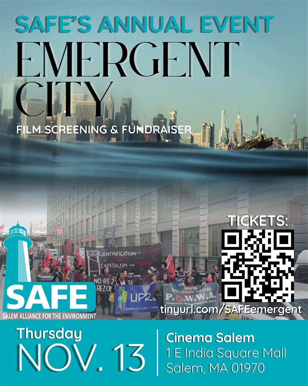 SAFE's 2nd Annual Fundraiser: Emergent City