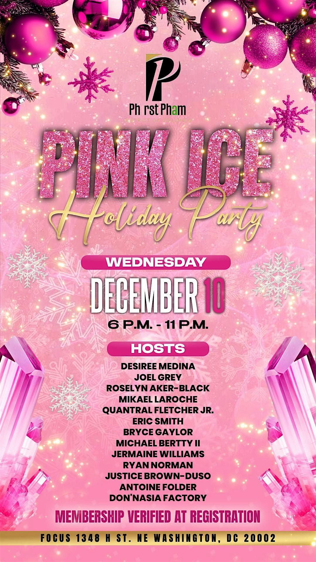 Pink Ice Holiday Party 2025
