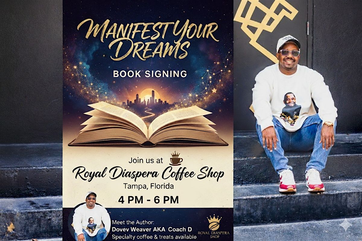 Manifest Your Dreams Book Tour - Book Signing