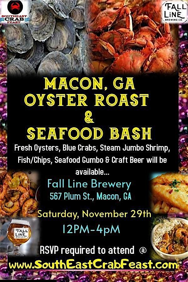 Oyster Roast & Seafood Bash - Macon, GA