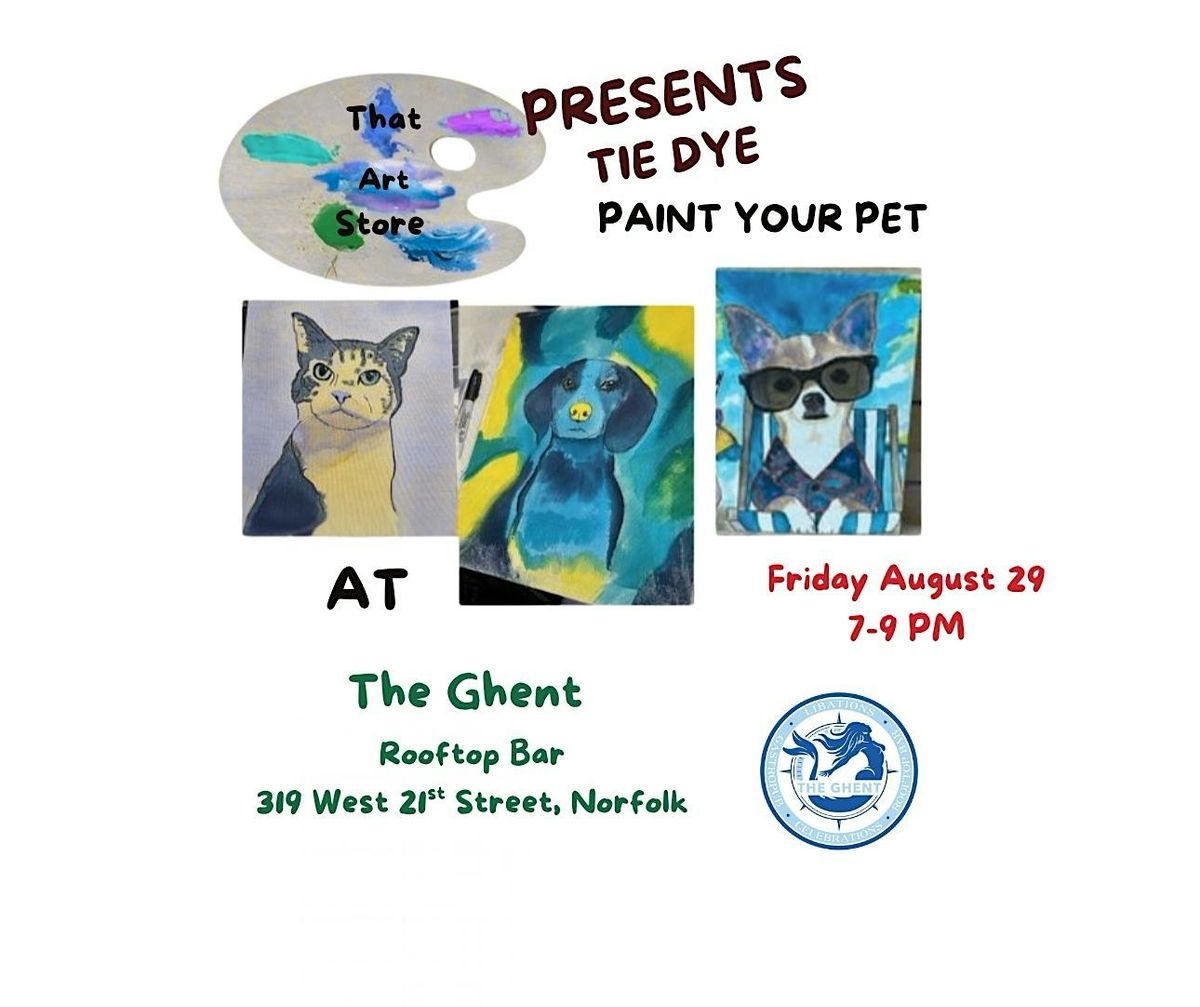 Tye Dye Paint Your Pet