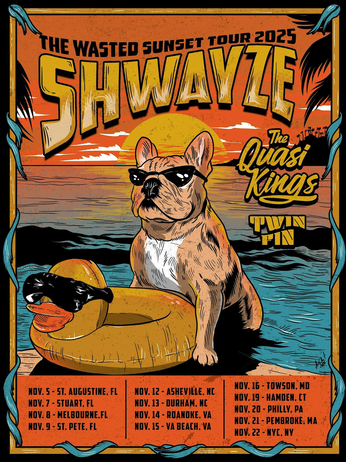 Shwayze - The Wasted Sunset Tour