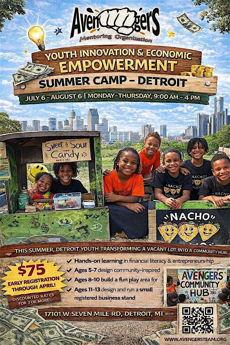 Avengers Youth Innovation & Economic Empowerment Summer Camp - Detroit