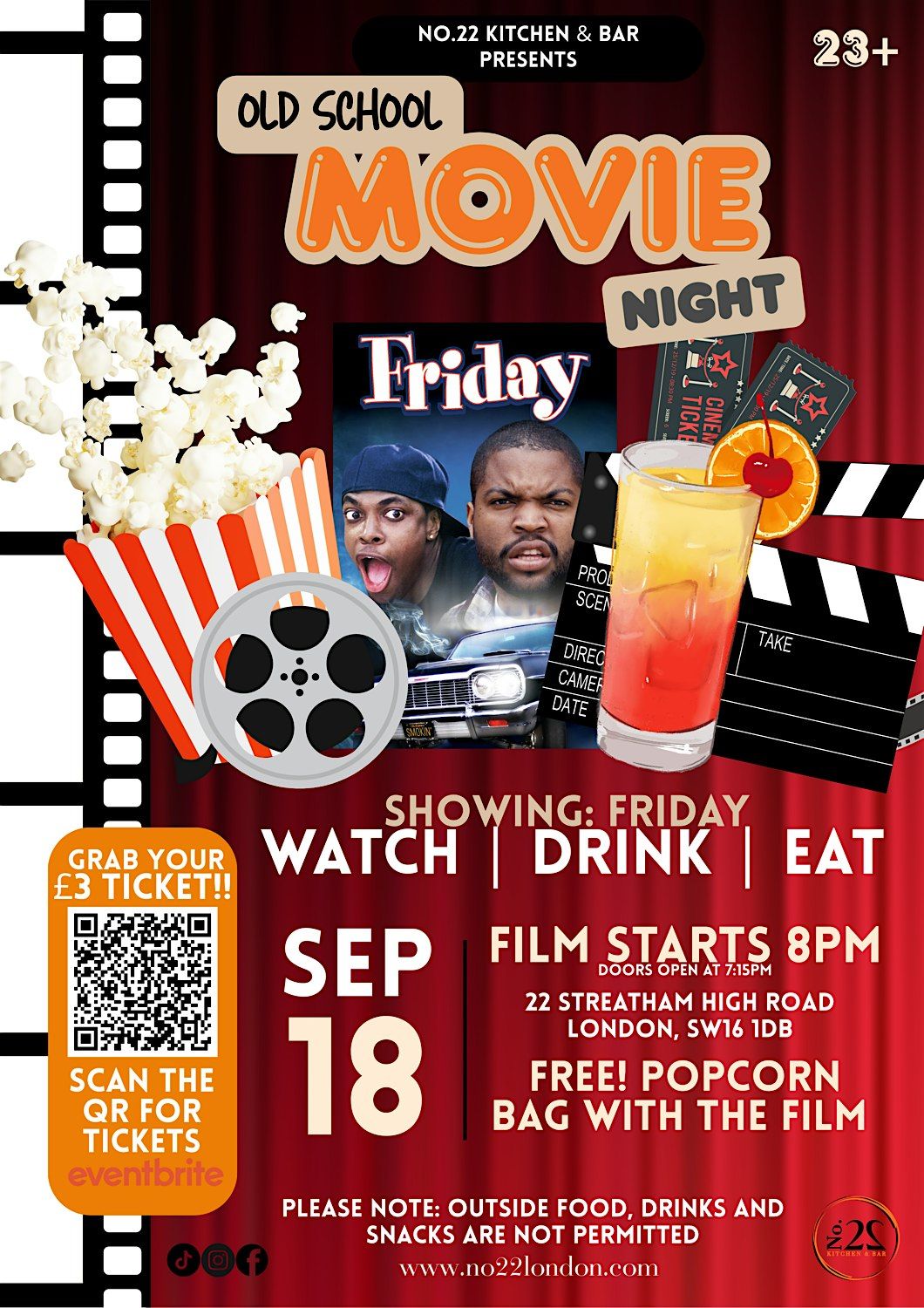 Old School Movie Night - Friday
