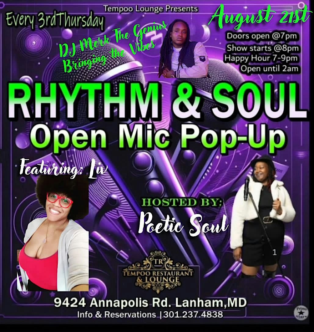 Rhythm & Soul Open Mic Pop-Up\/Karaoke