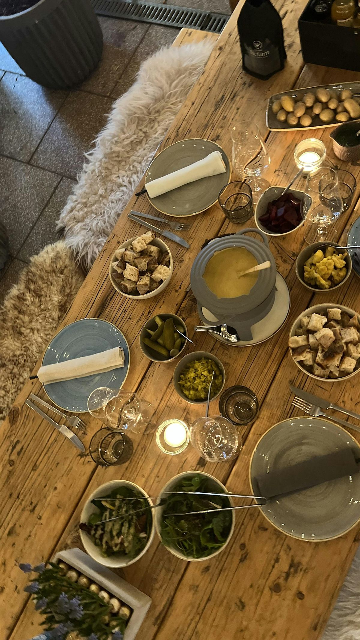 K\u00c4SEFONDUEDINNER - FR, 21.11- HYGGE THE FARM