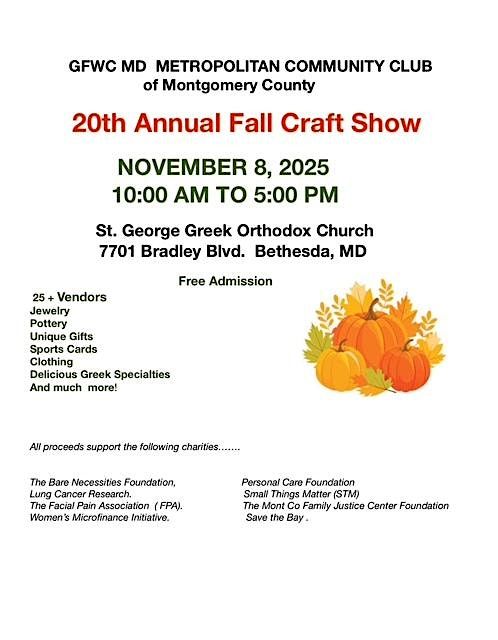 MCC 20th Annual Craft Show