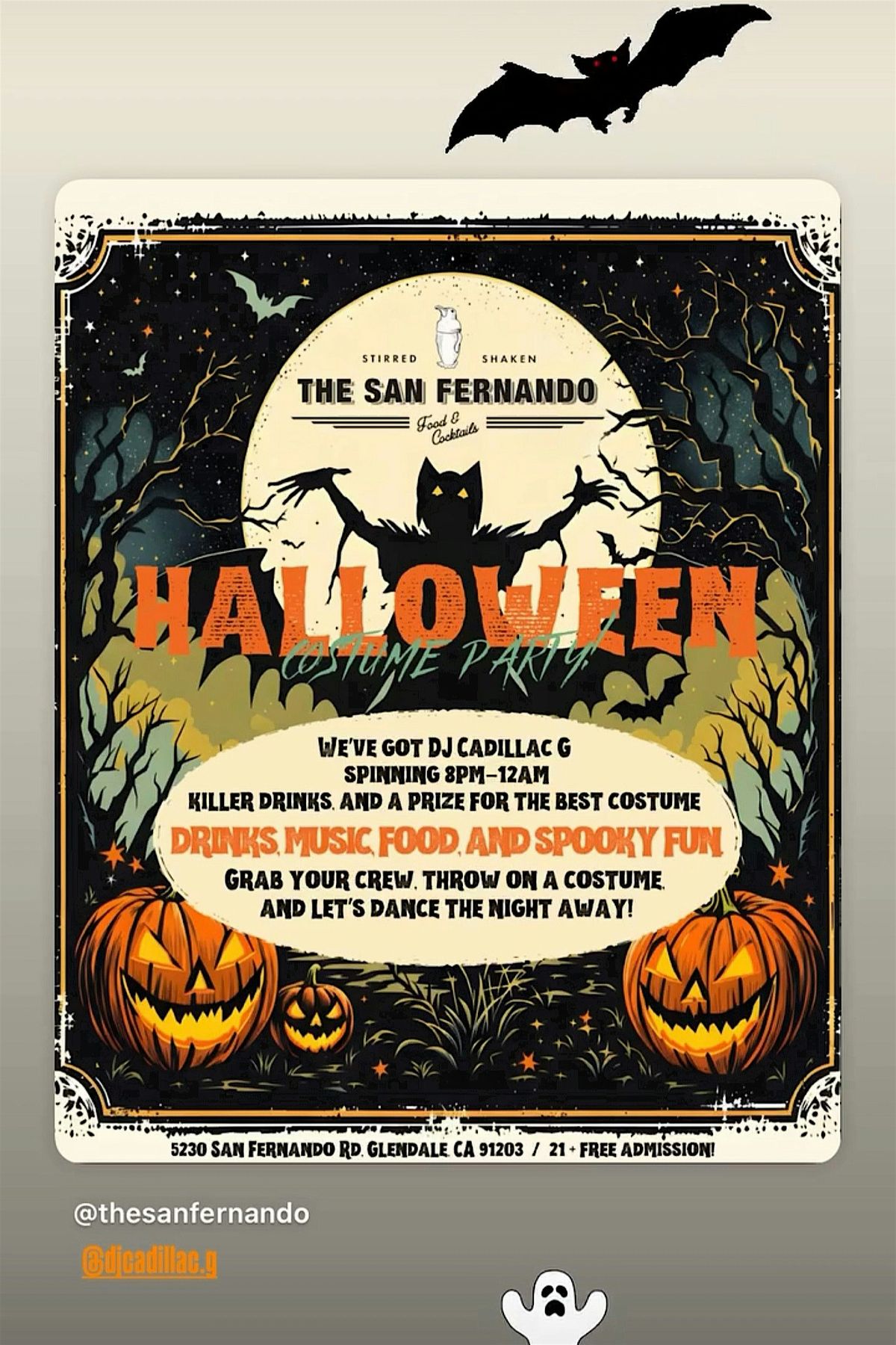 Halloween Costume Party!