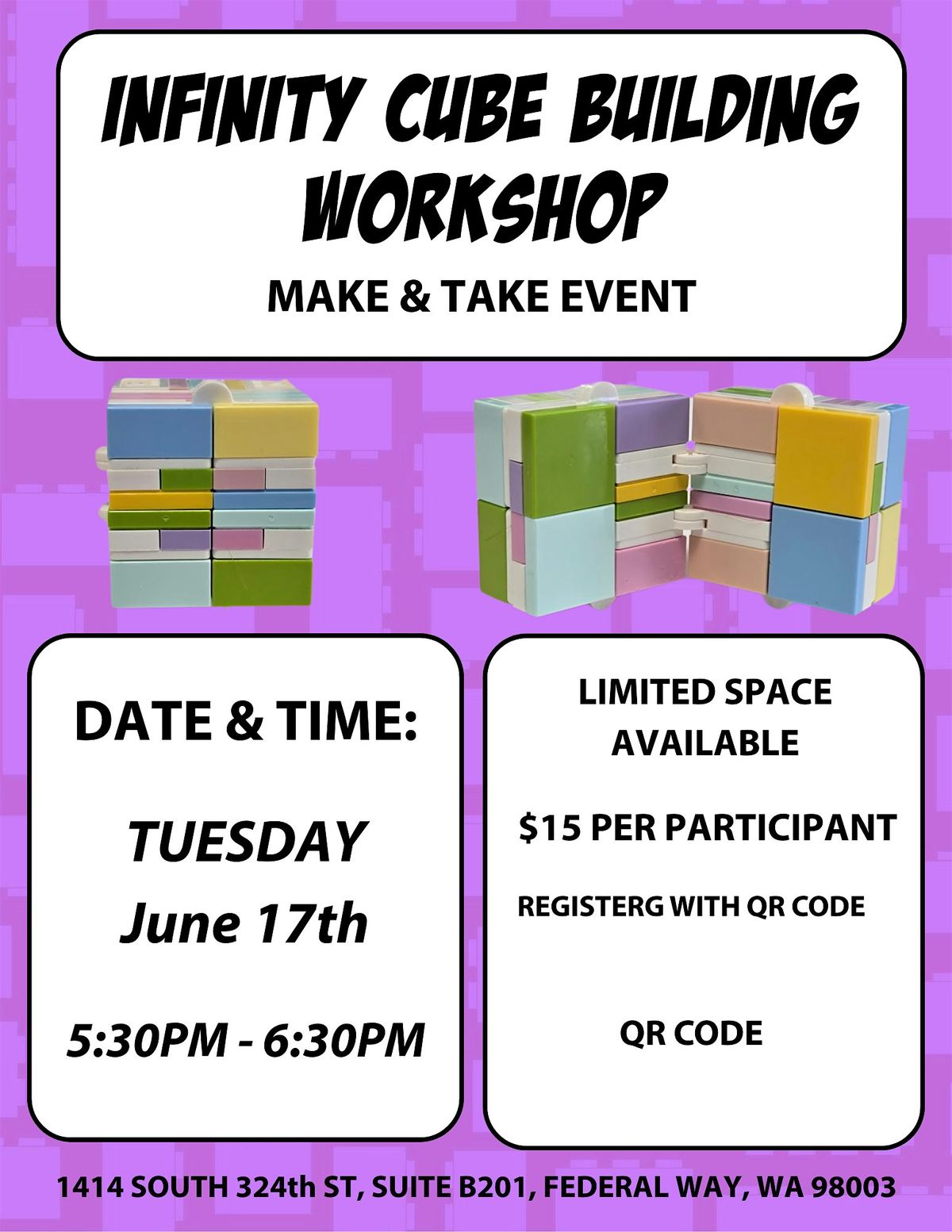 INFINITY CUBE WORKSHOP