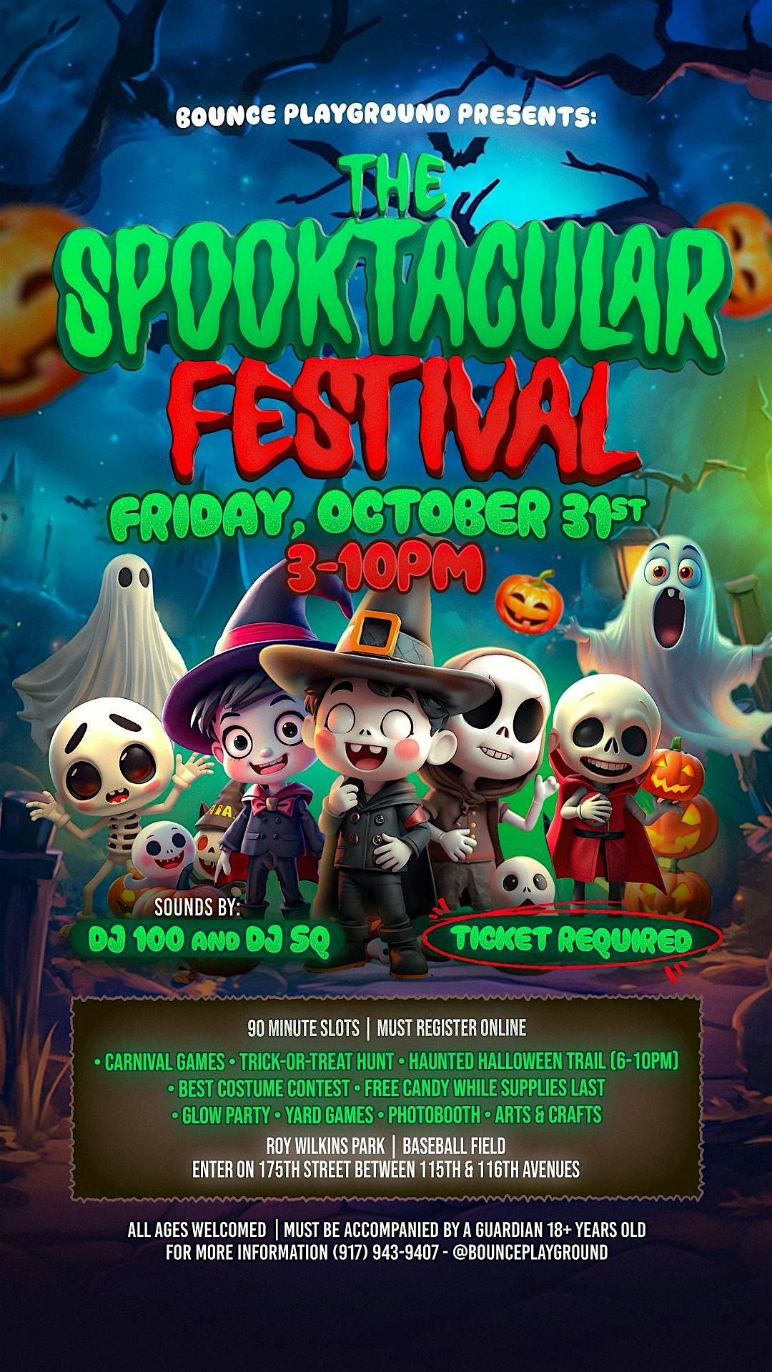 Spooktacular Festival | Haunted Halloween Trail