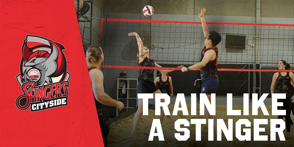 Off-Season Beach Volleyball Training Session: Train like a Stinger