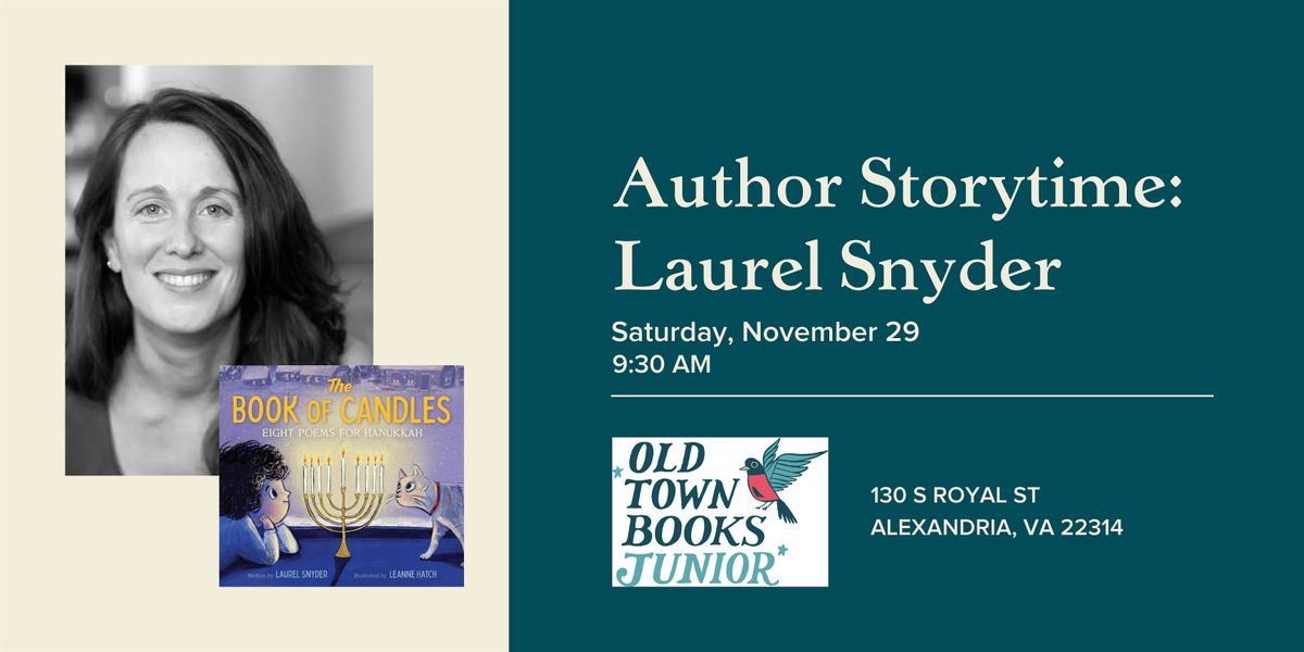 Author Storytime: Laurel Snyder
