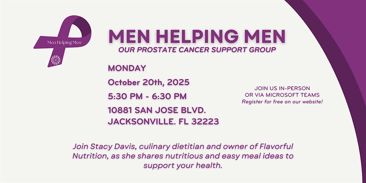 Men Helping Men Prostate Cancer Support Group