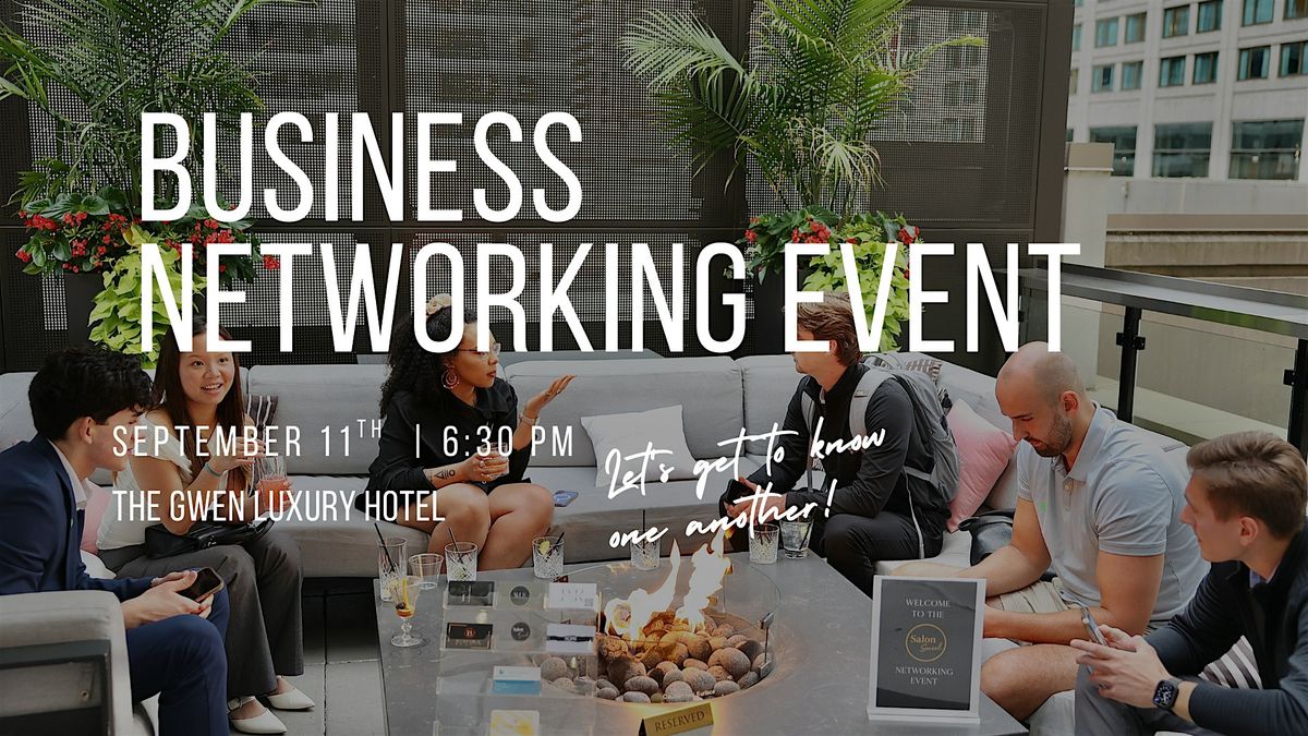 Chicago Business Networking Event @ The Gwen Rooftop