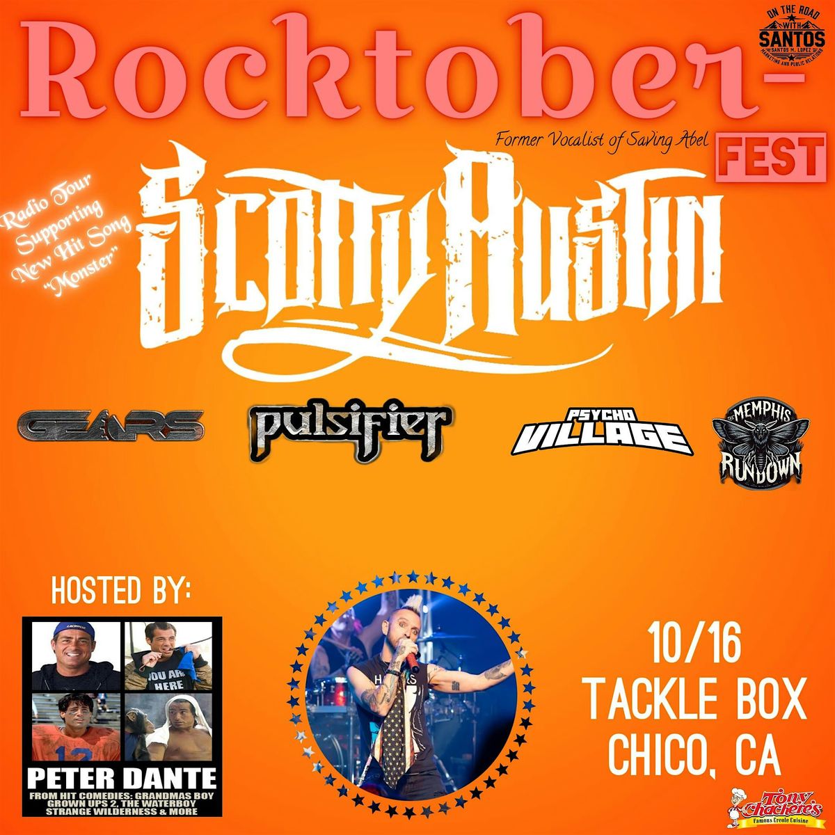 Rocktoberfest with Scotty Austin and Peter Dante at Tackle Box | Chico CA