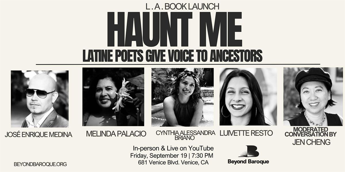 HAUNT ME: Latine Poets Give Voice to Ancestors