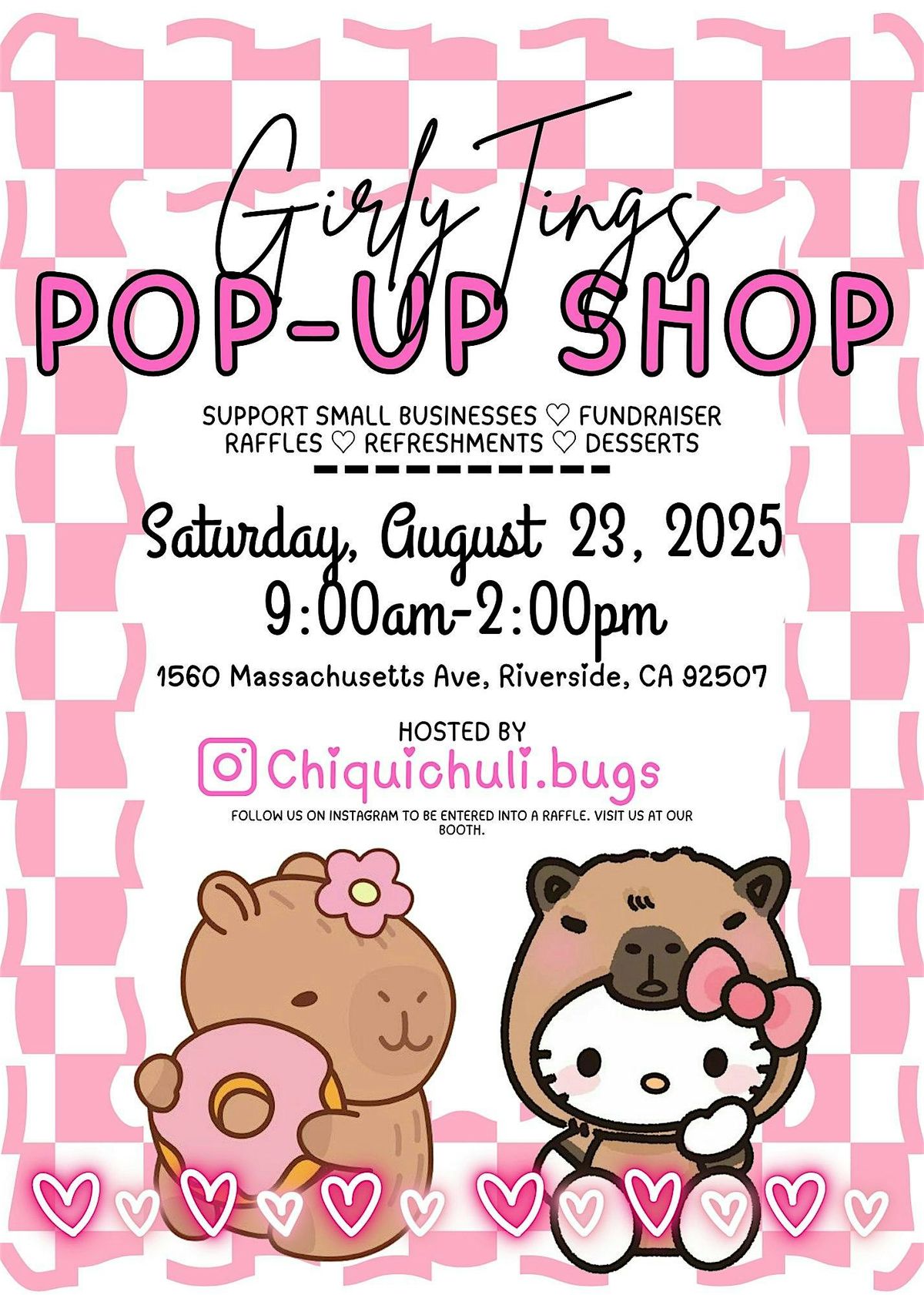 Girly Tings Pop-Up