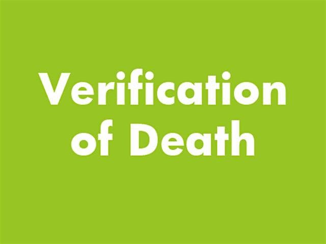 Verification of Death Training