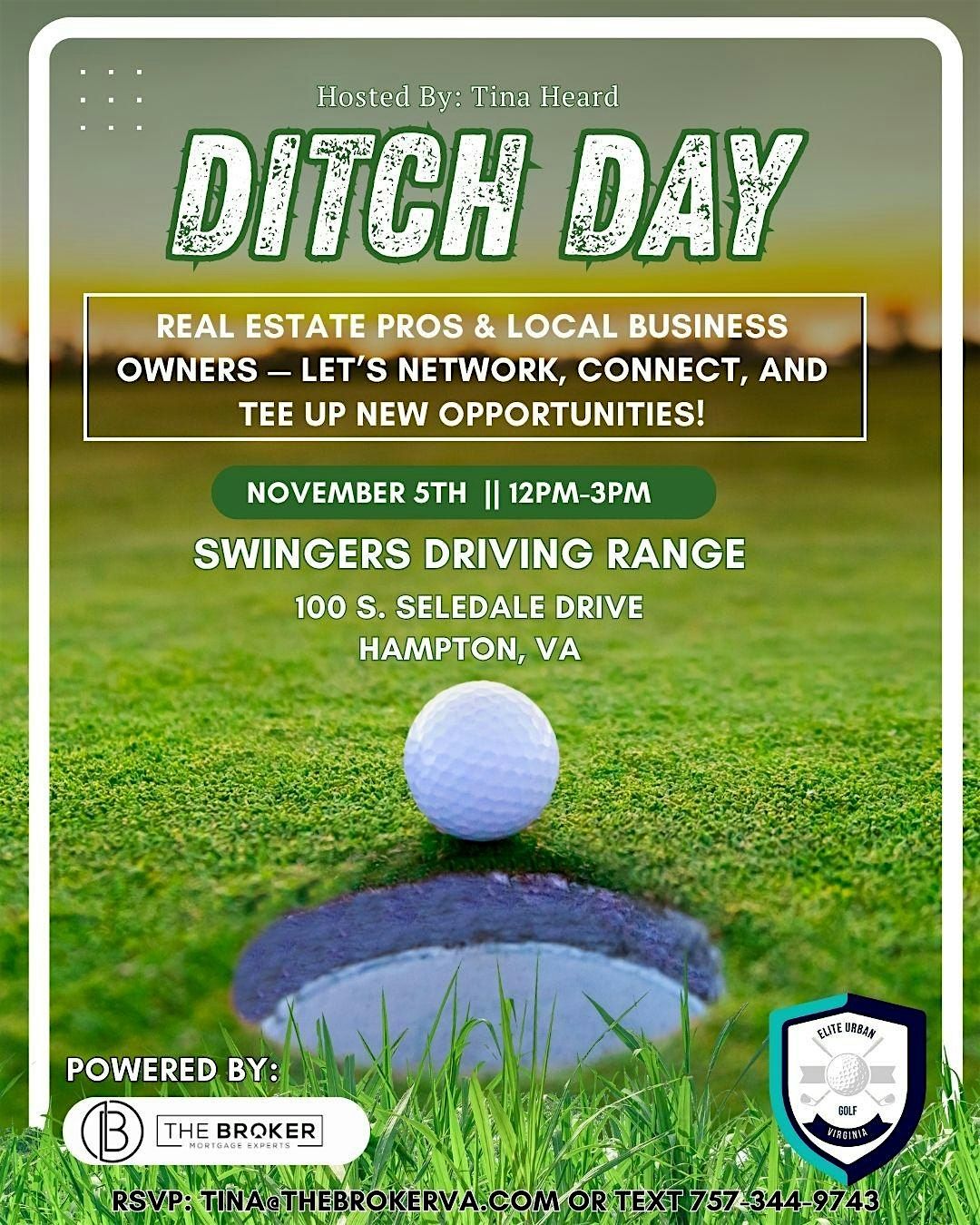 Ditch Day : Network. Connect. Swing.