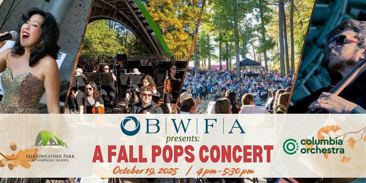 Fall Pops Concert with Columbia Orchestra